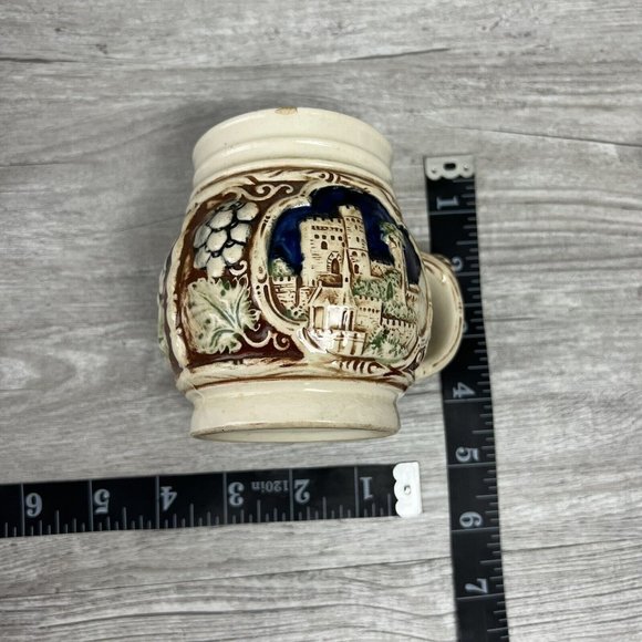 Vintage Gerzit GERZ West Germany Small Mug Pottery Coffee Cup - Picture 6 of 7